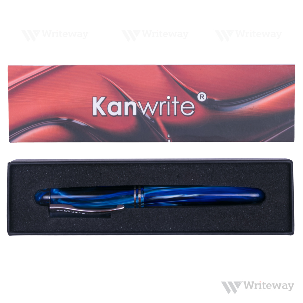 KANWRITE DESIRE FOUNTAIN PEN MARBLE BLUE